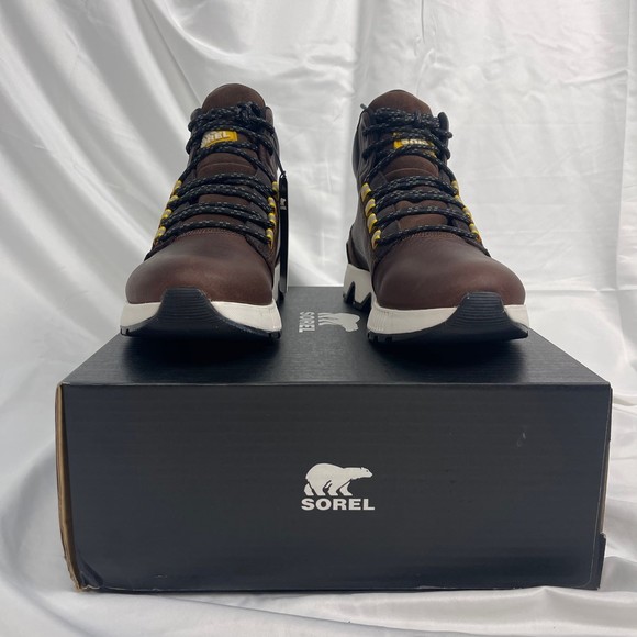 Sorel Mens Size 7.5 Mac Hill Mid Height Waterproof Leather High Top Sneaker Boot main image 8